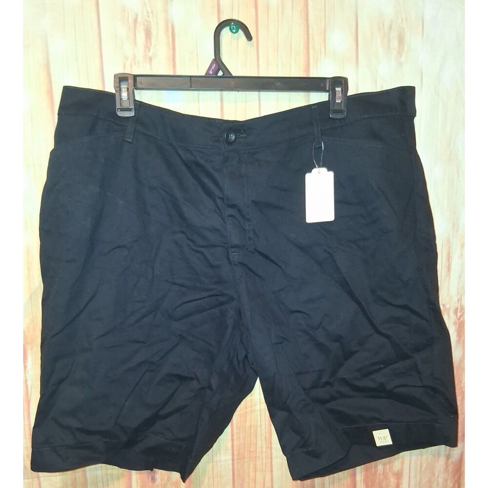 NWT SJB Black Bermuda Shorts Sz 24W
